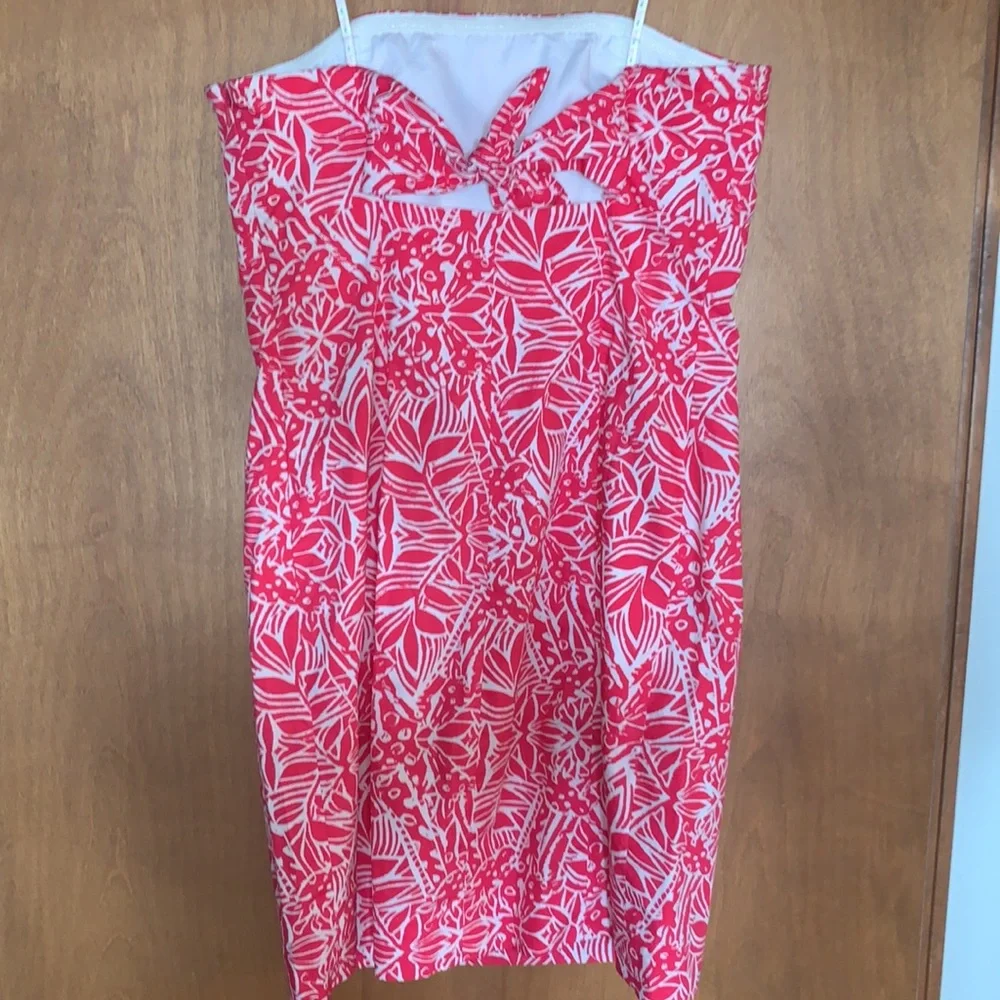 EUC - Vintage Lilly Pulitzer - Franco Dress - Punch Pink floral pattern - Sz 6 - Picture 2 of 7